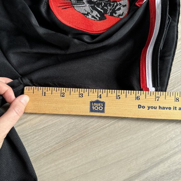 RETRO Mperial Sportswear Wolverine Black & Red YOUTH Basketball Shorts L - Picture 10 of 10